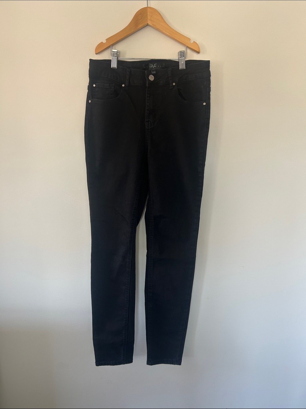 Black High-Rise Skinny Jeans - Women